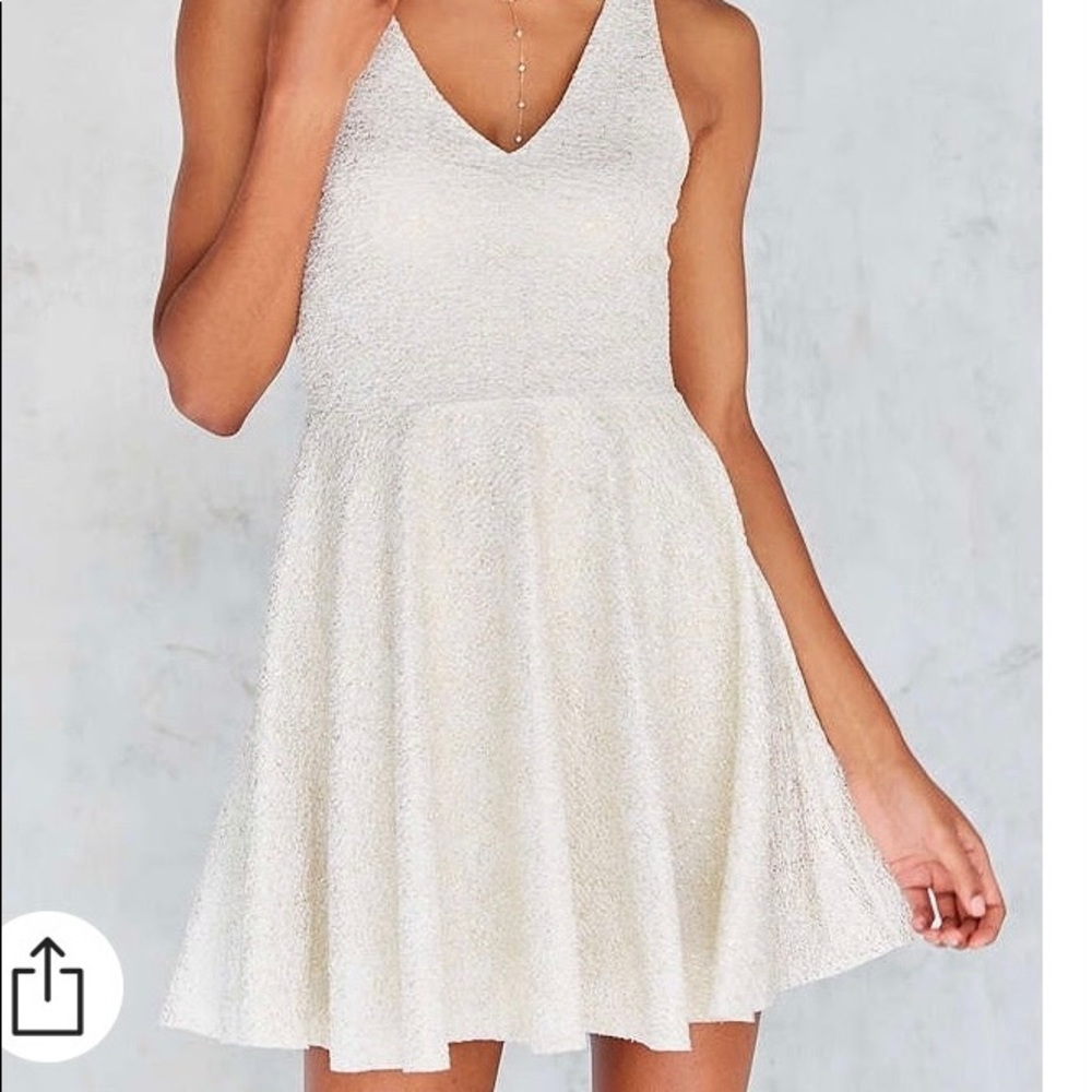 Urban outfitters sparkly dress